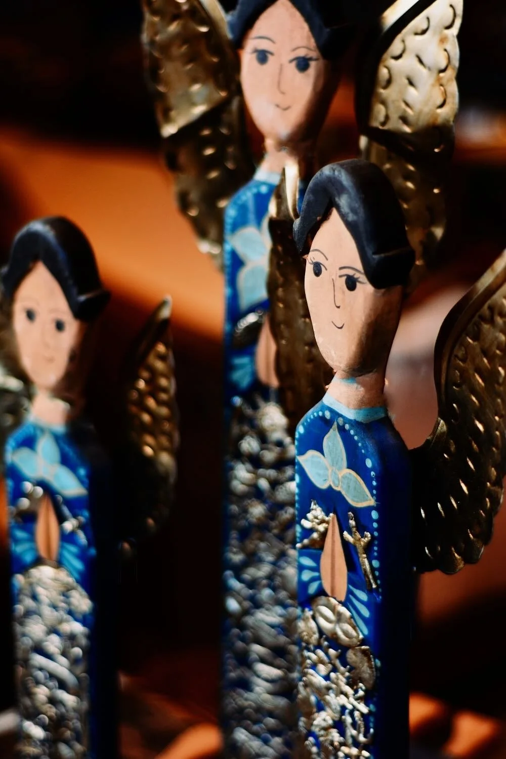 Milagros Ángel Arrodillada | Handmade Mexican Kneeling Angel